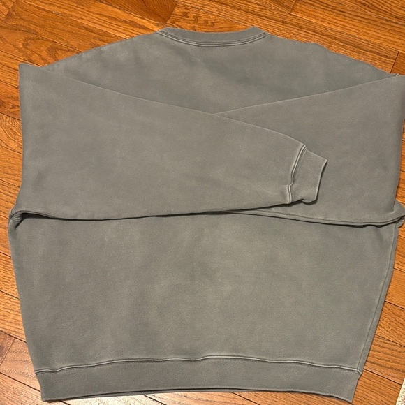 Zara Women's Gray Crewneck Sweatshirt - Picture 4 of 4